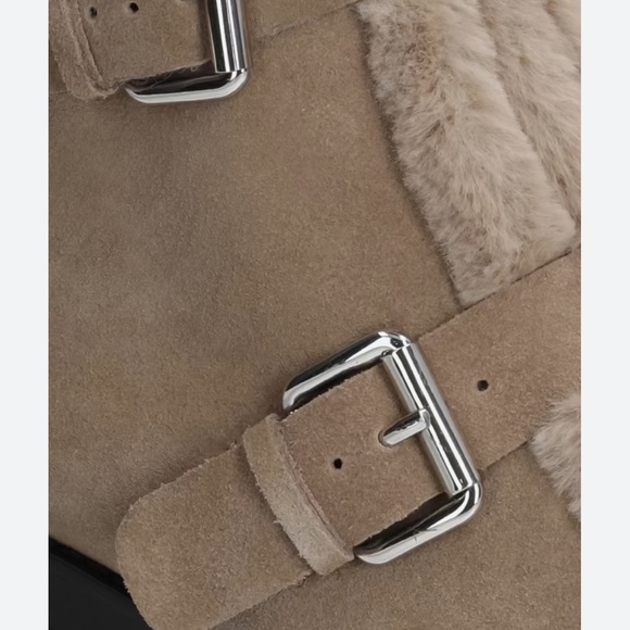 NWT Violet & Red Hailey Lug-Sole Suede boots (8.5)-Stitch Fix - Picture 4 of 7